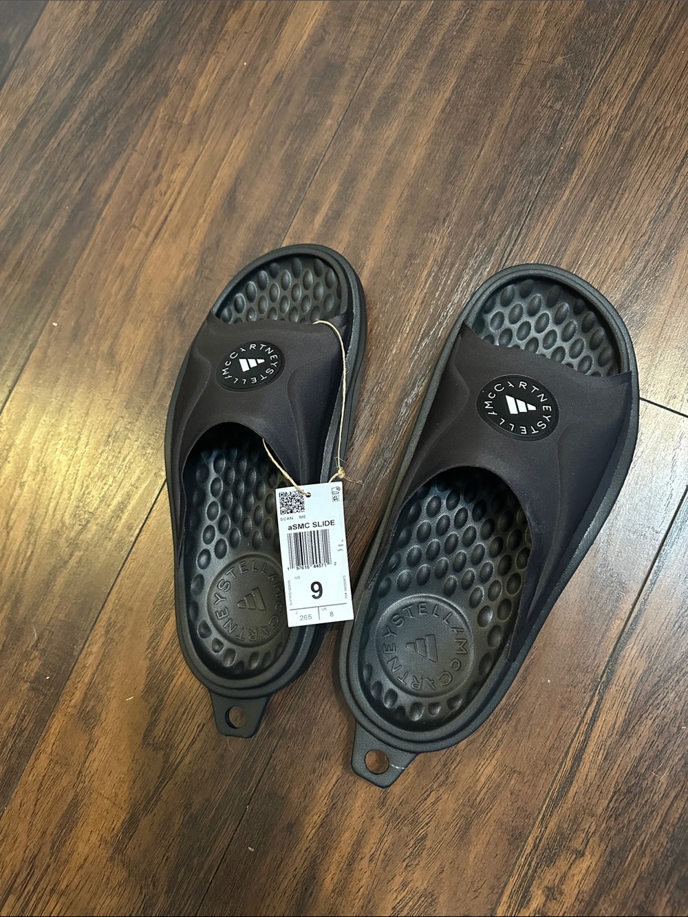Stella McCartney Black Slip-On Slide Sandals
